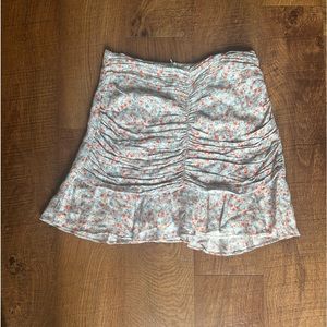 Floral Ruffle Skirt